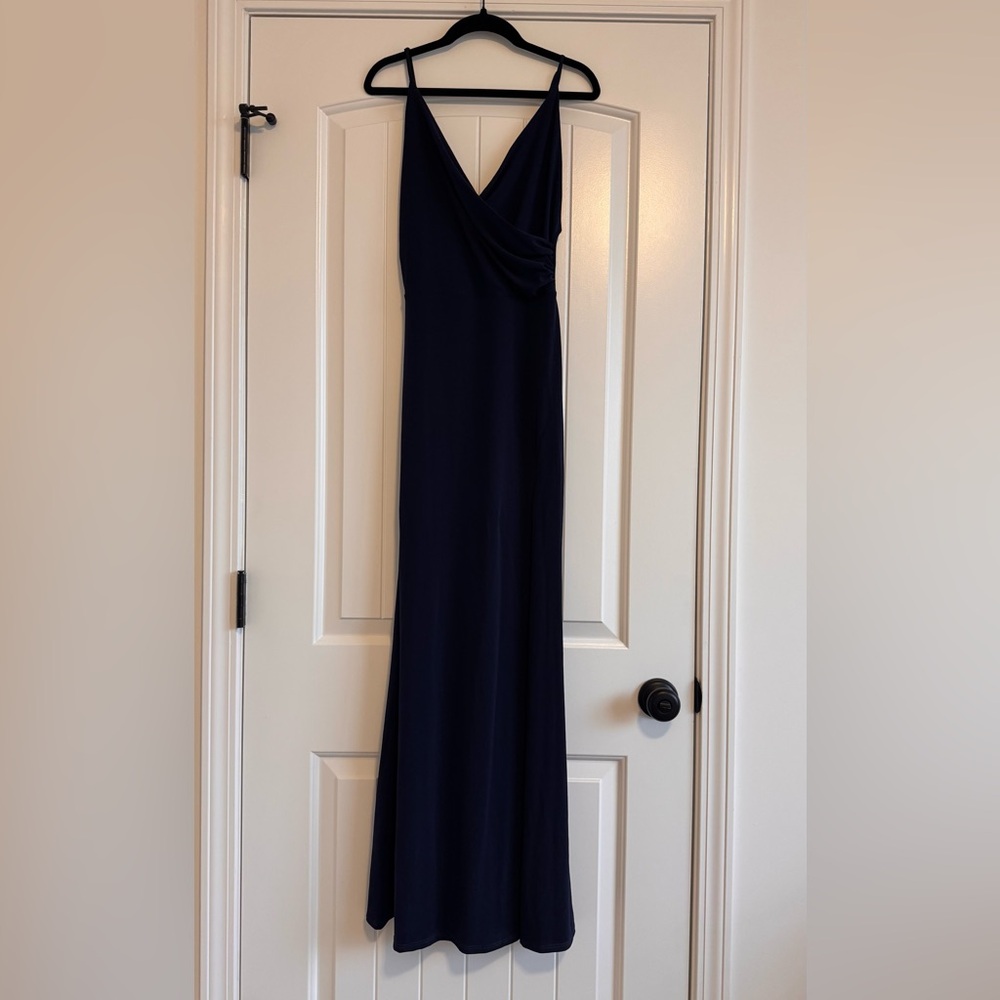 Fashion Nova Size Small Nay Blue Spaghetti Strap Maxi Dress. NEW with tags!